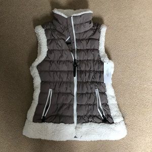 Calvin Klein Fur-Lined Puffer Vest